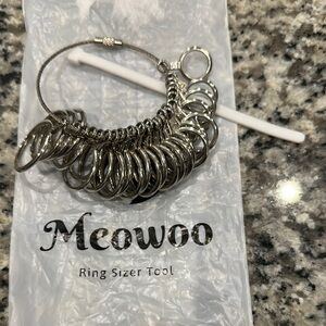 Silver Ring Sizer Set